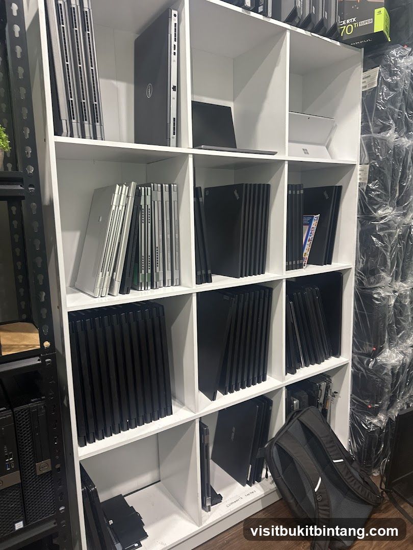 Electronics Store Interior