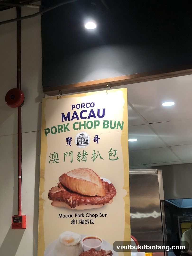 Porco Macau Pork Chop Bun
