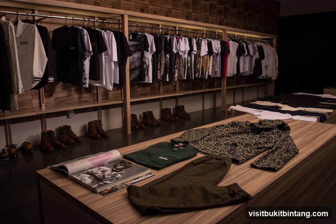 Clothing Store Interior Display