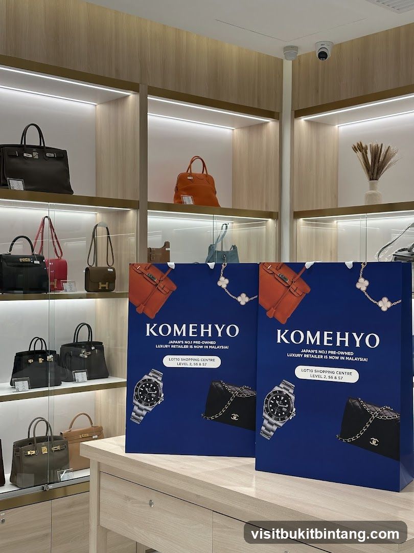 Luxury Handbag Store Display