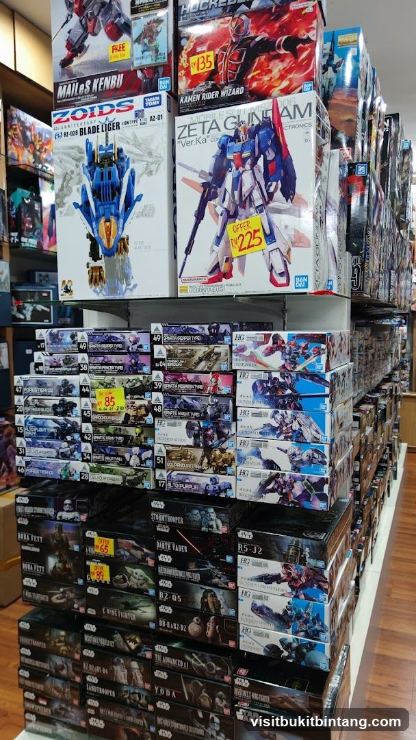 Toys and Models Display