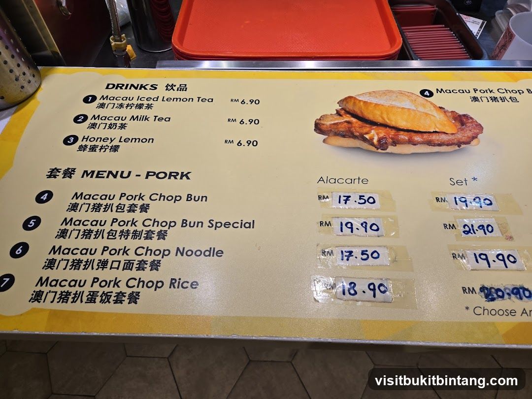 Menu - Pork