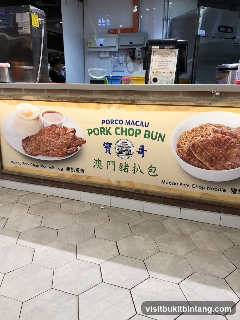 Porco Macau Pork Chop Bun