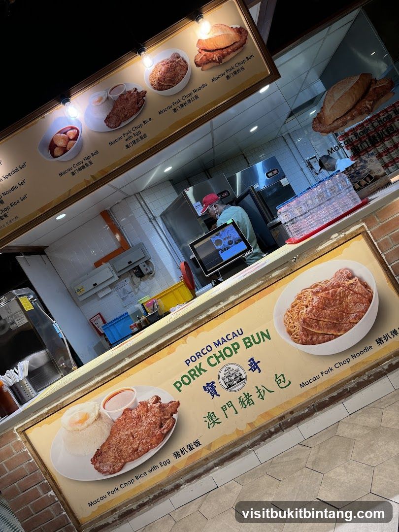 Food Stall Display