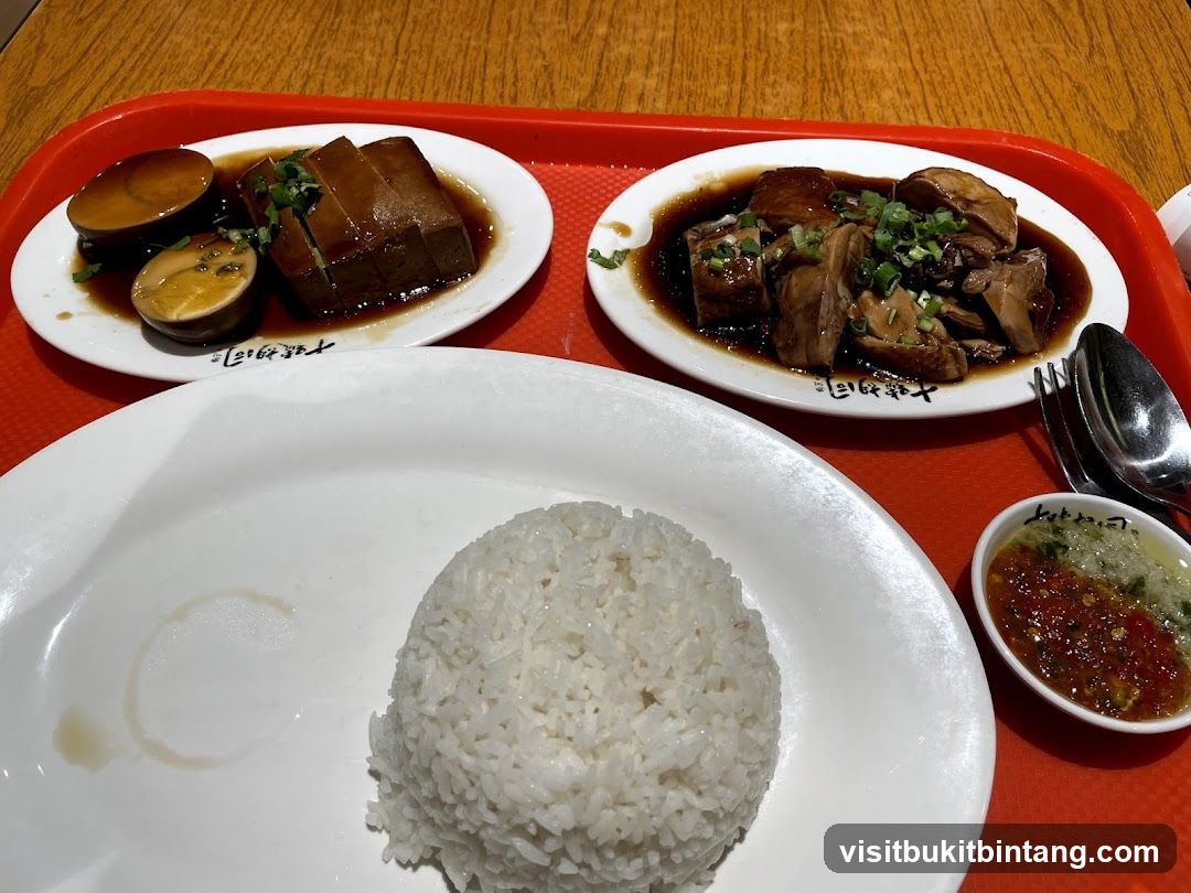 Braised Pork and Rice Meal