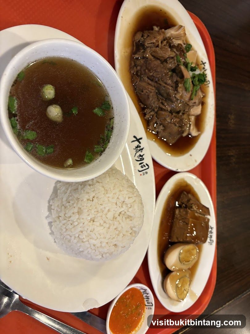 Food Tray with Chinese Cuisine
