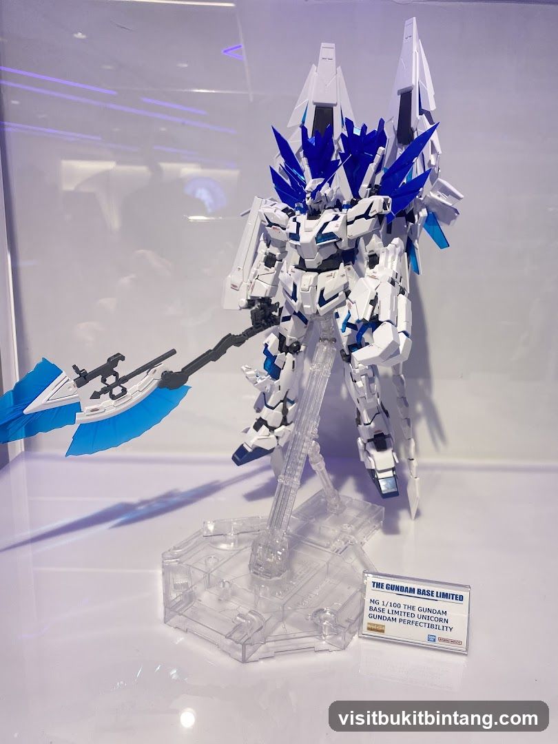 MG 1/100 The Gundam Base Limited Unicorn Gundam Perfectibility Display
