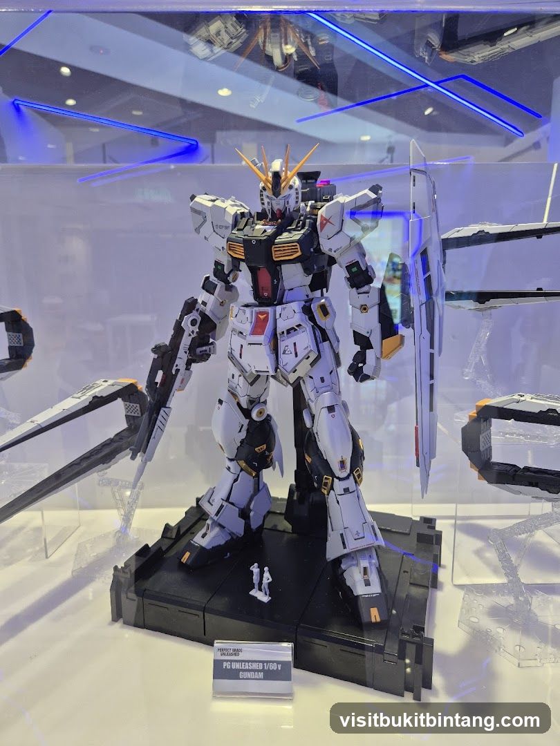 PE Unleasher Gundam Model Display