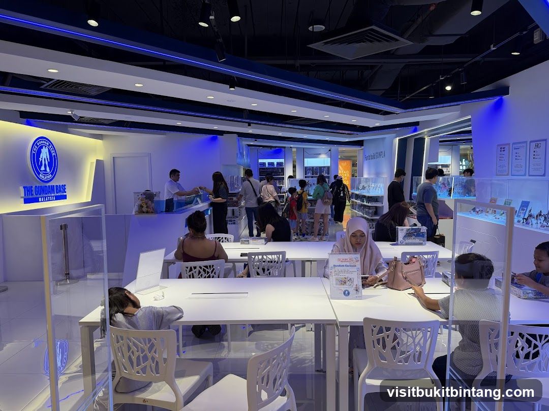 The Gundam Base Malaysia Interior