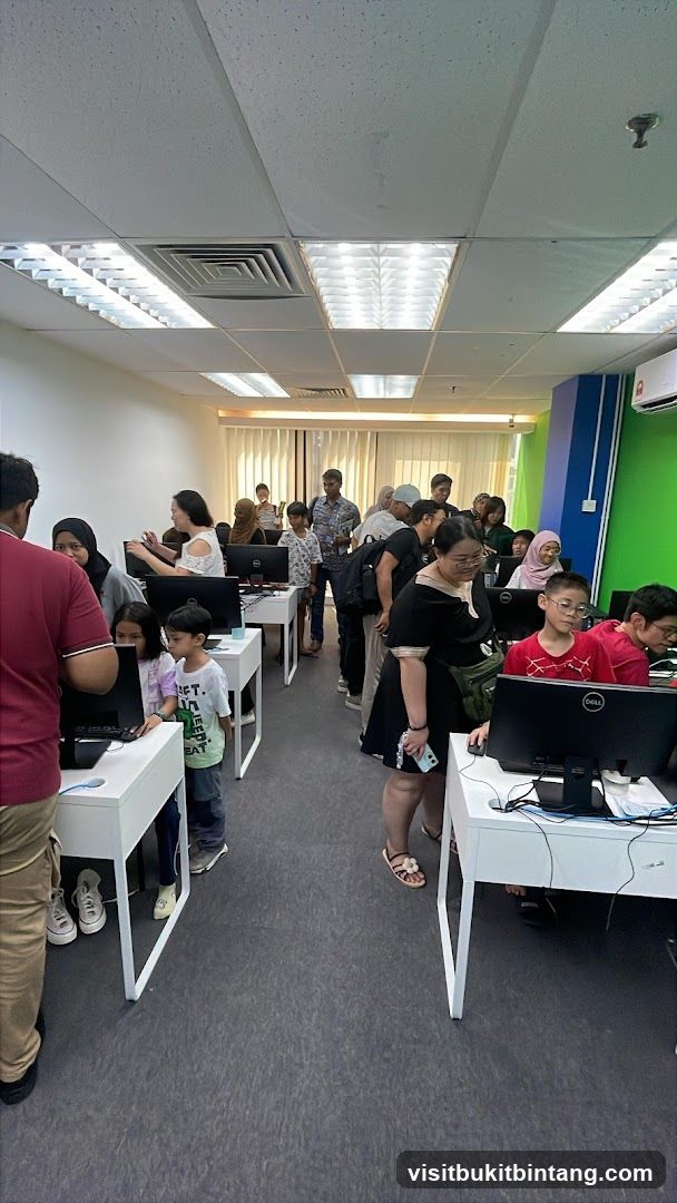 Classroom or Computer Lab Interior