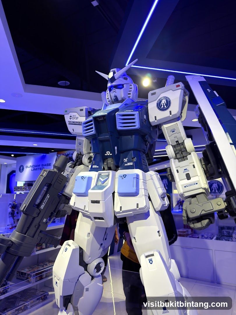 Gundam Base Limited Store Interior