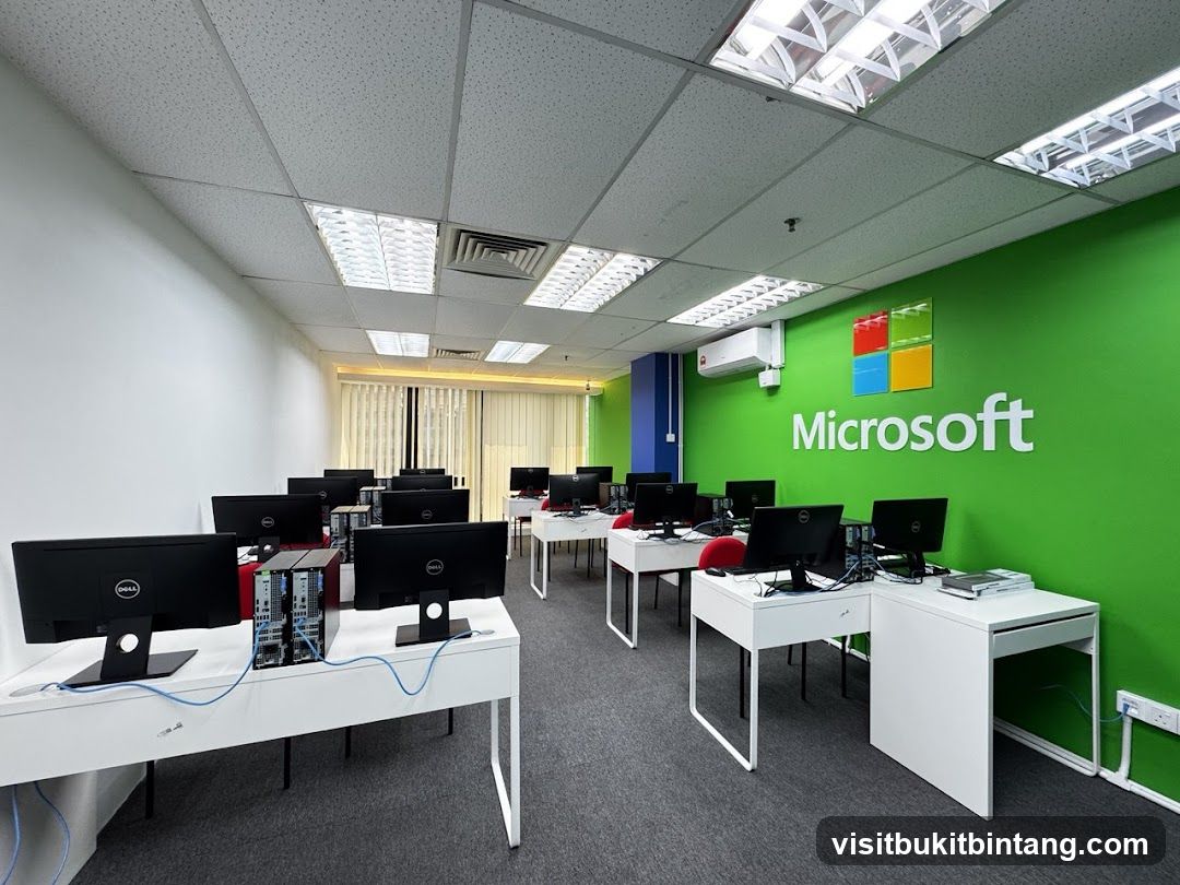 Microsoft Training Room Interior