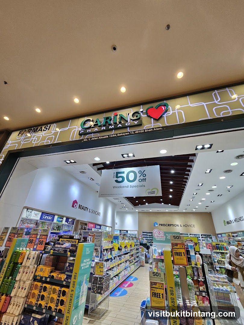 CARiNG Pharmacy | AEON Mall Shah Alam