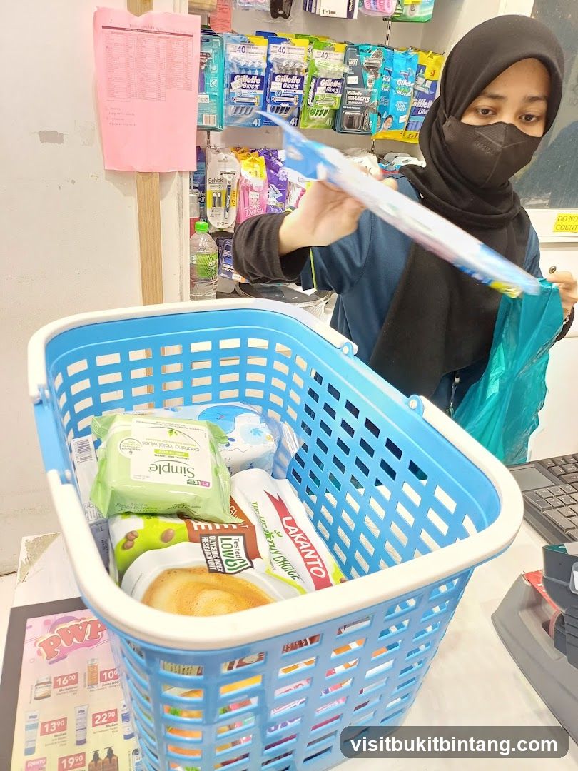 Customer at Checkout