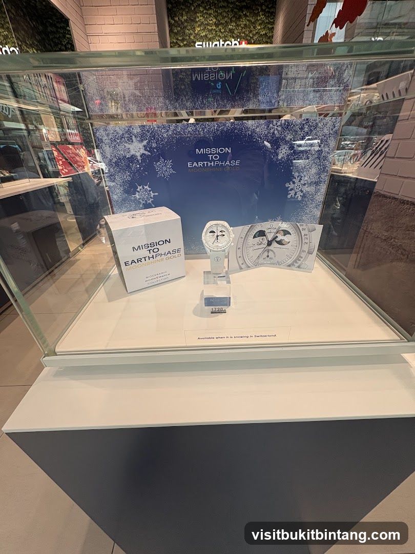 Mission to Earthphase Watch Display