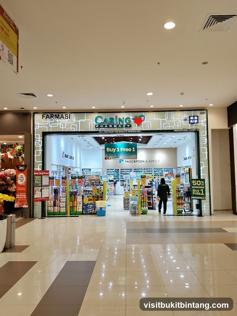 CARiNG Pharmacy | AEON Mall Shah Alam