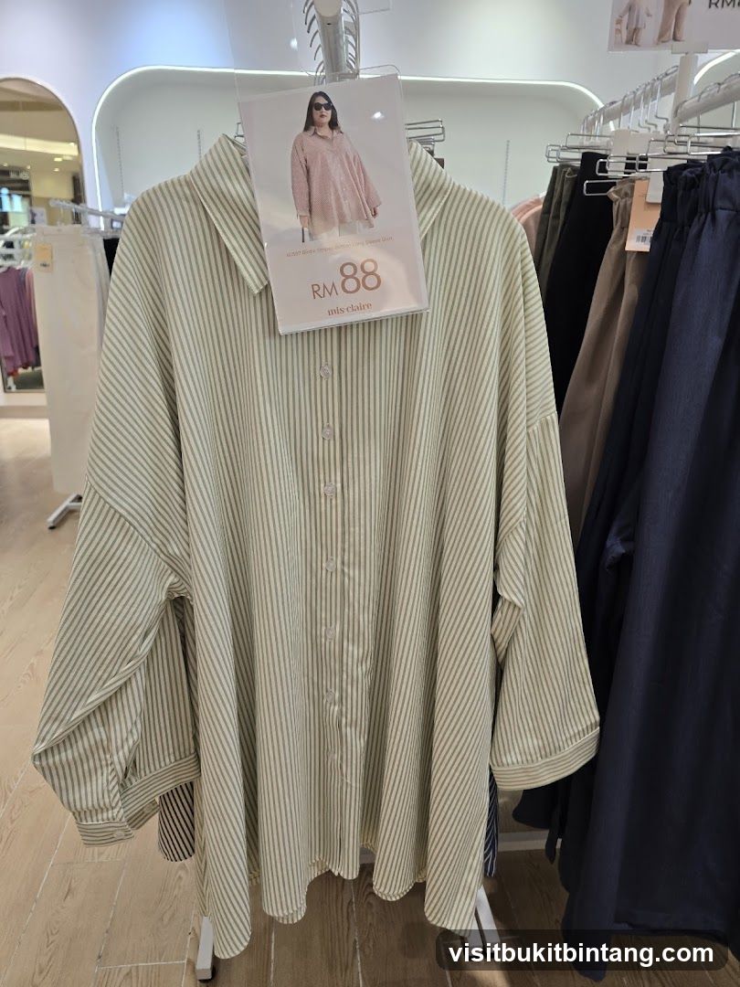 Striped Blouse Display