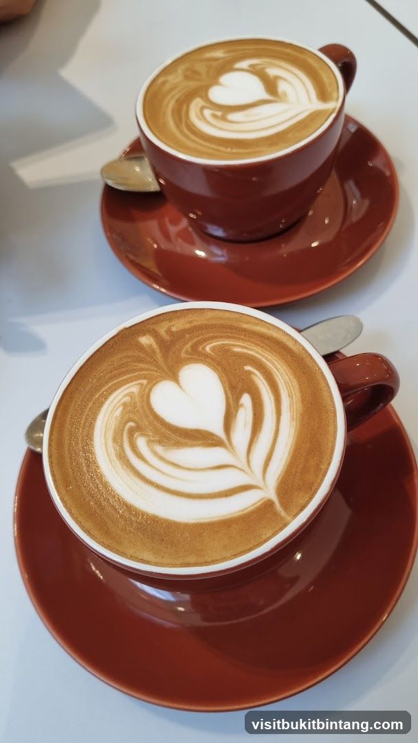 Latte Art Coffee Cups