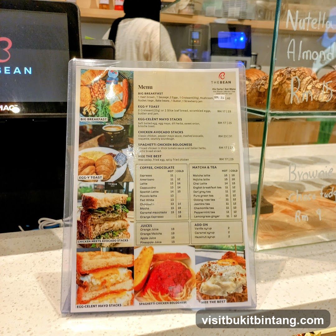 The Bean Menu Board