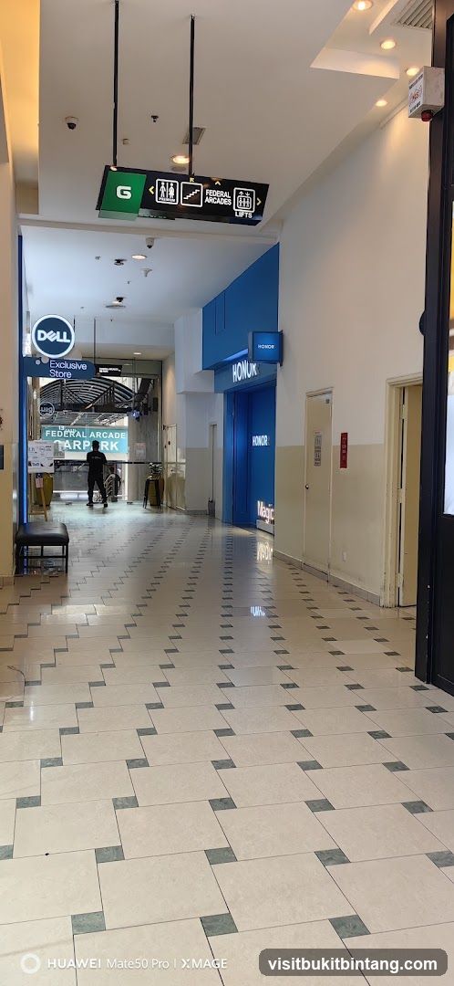 Shopping Mall Corridor Interior