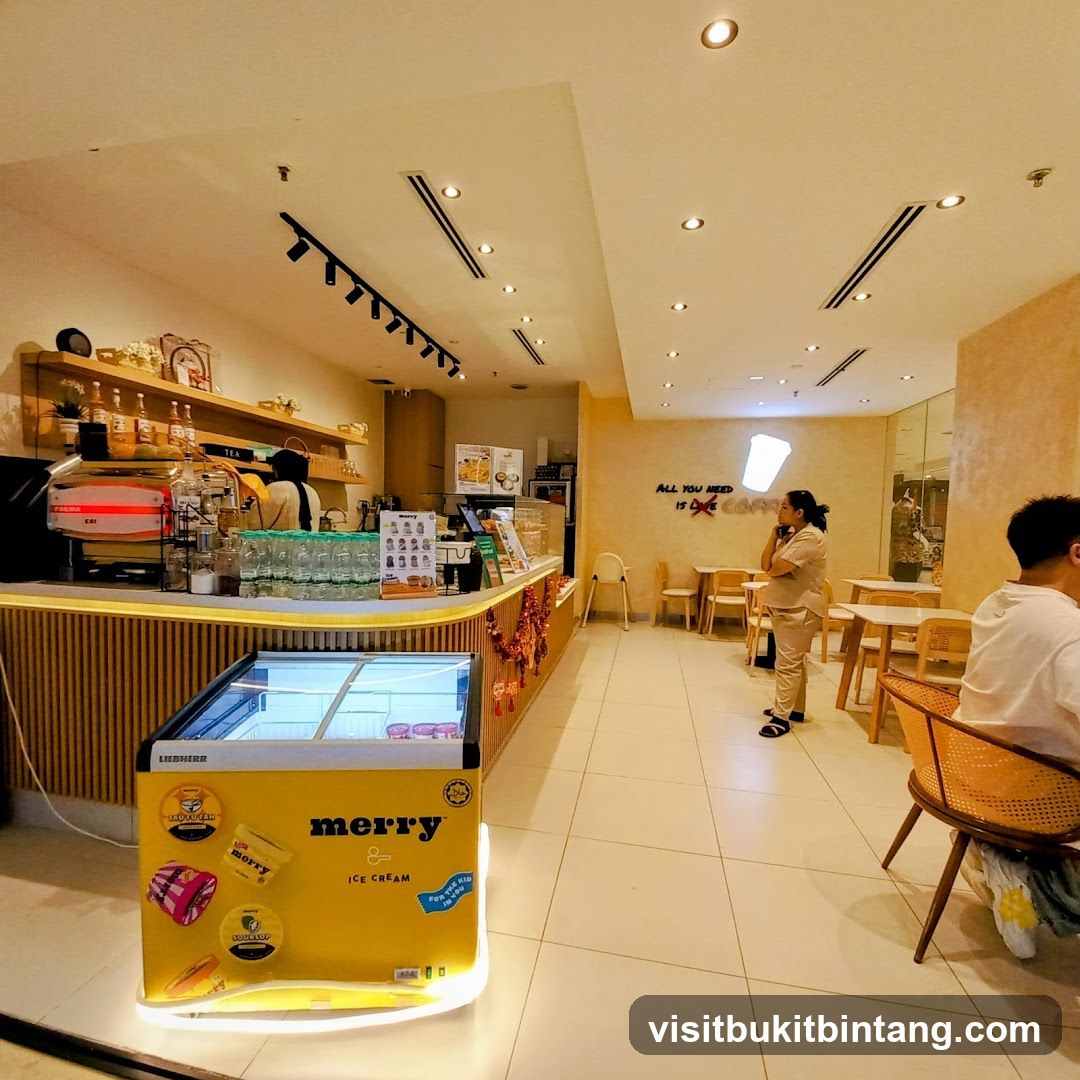 Merry Ice Cream Shop Interior