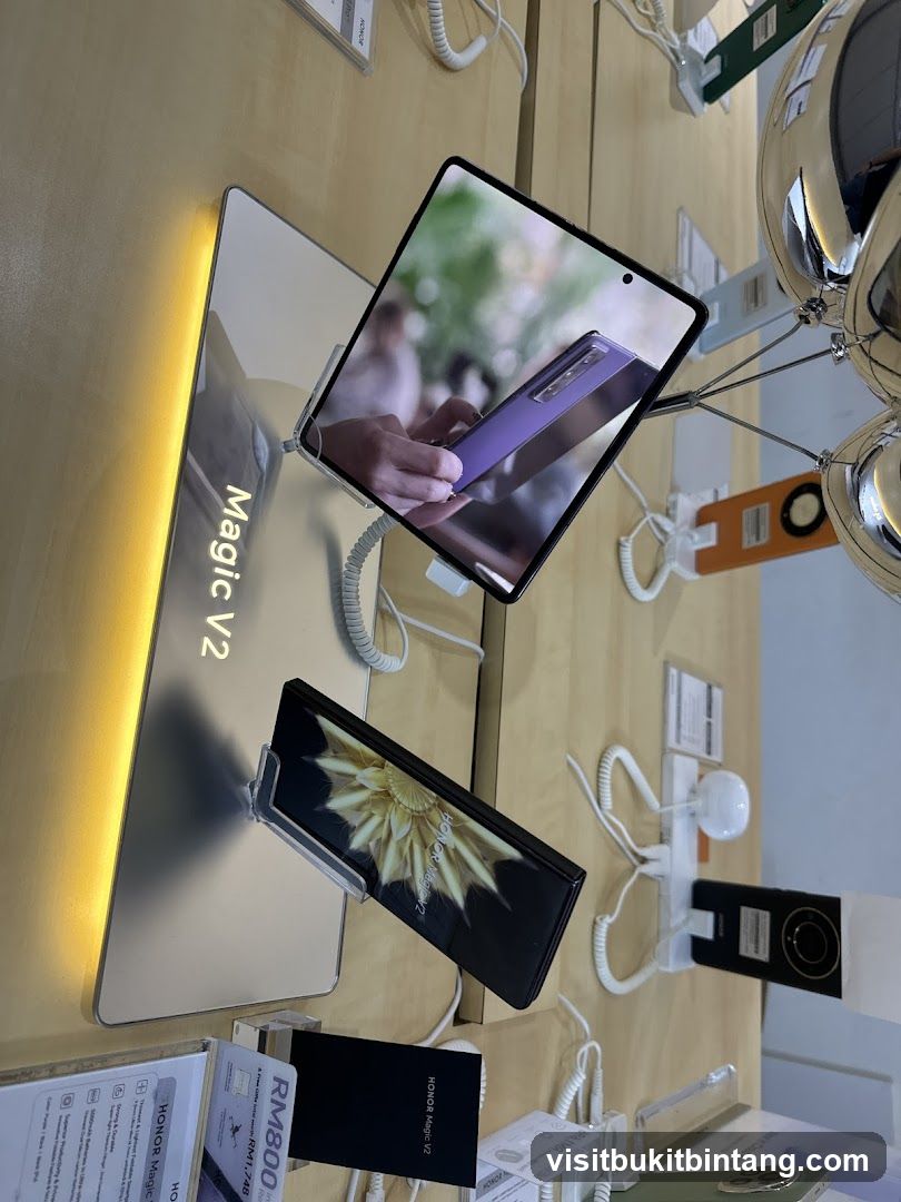 Honor Magic V2 Display Showcase
