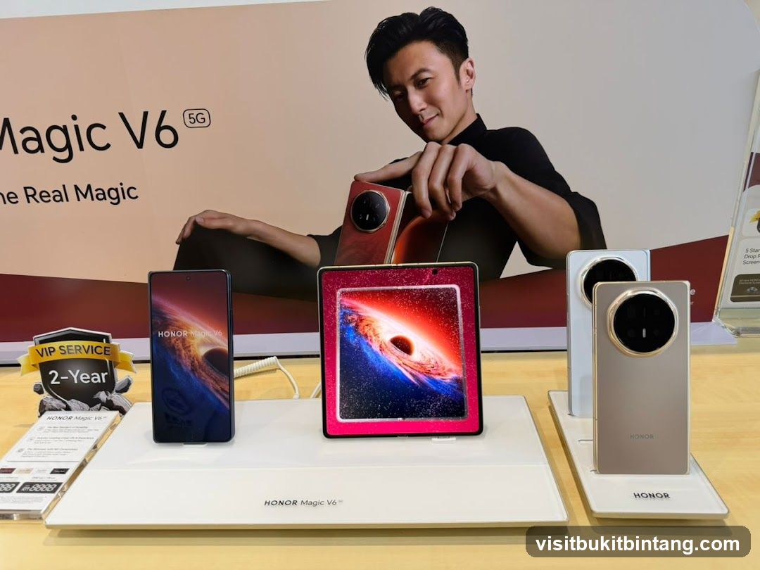 Honor Magic V6 Display Booth
