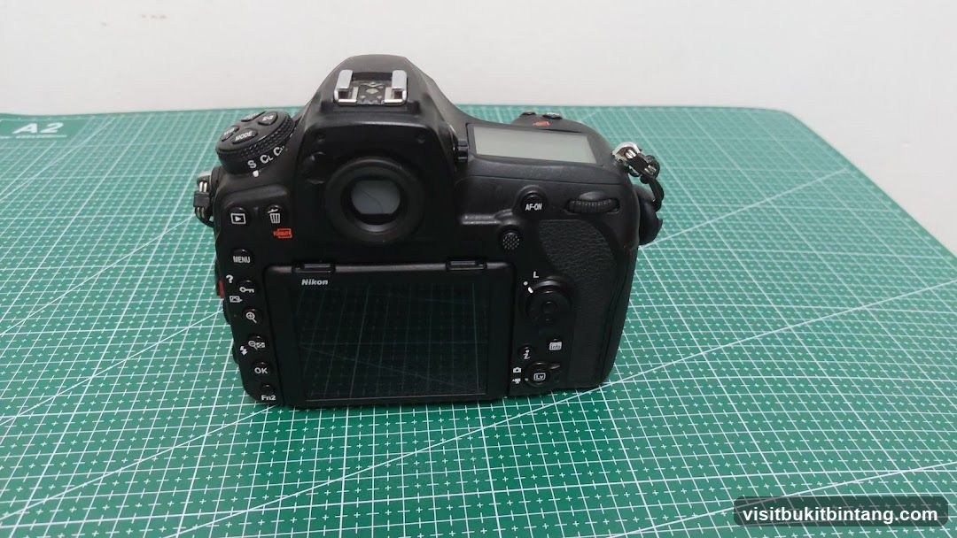 Nikon DSLR Camera Back View