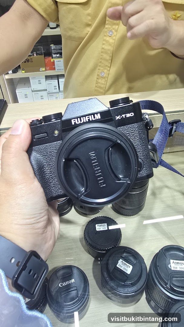 Fujifilm X-T30 Camera Display