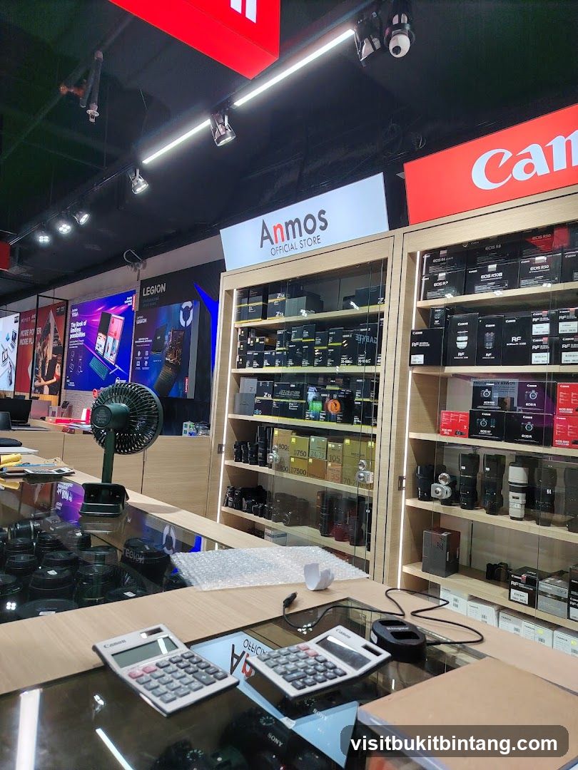 Electronics Store Interior