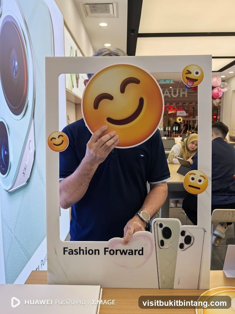 Photo Booth with Emojis and Phones