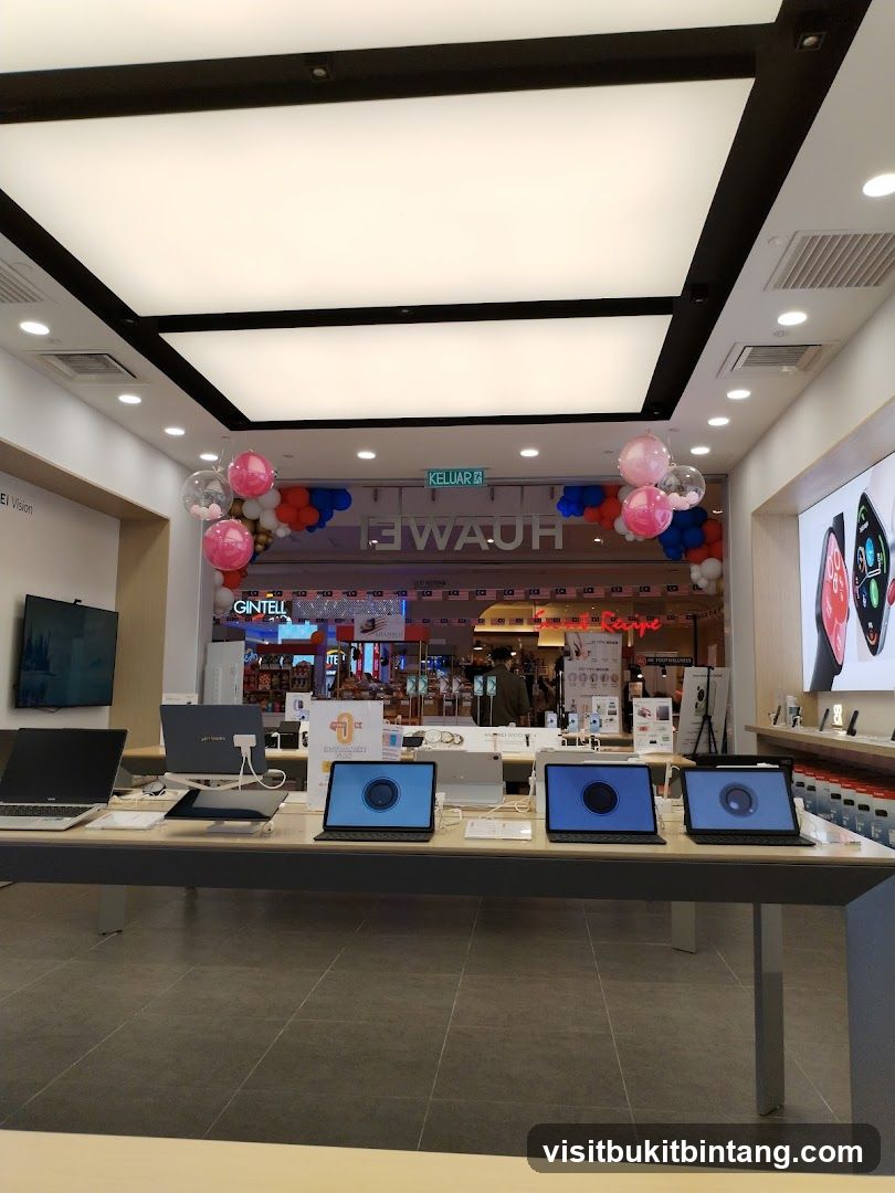 Electronics Store Display