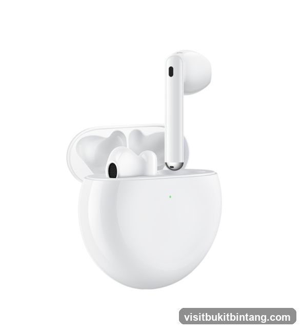 White Wireless Earbuds