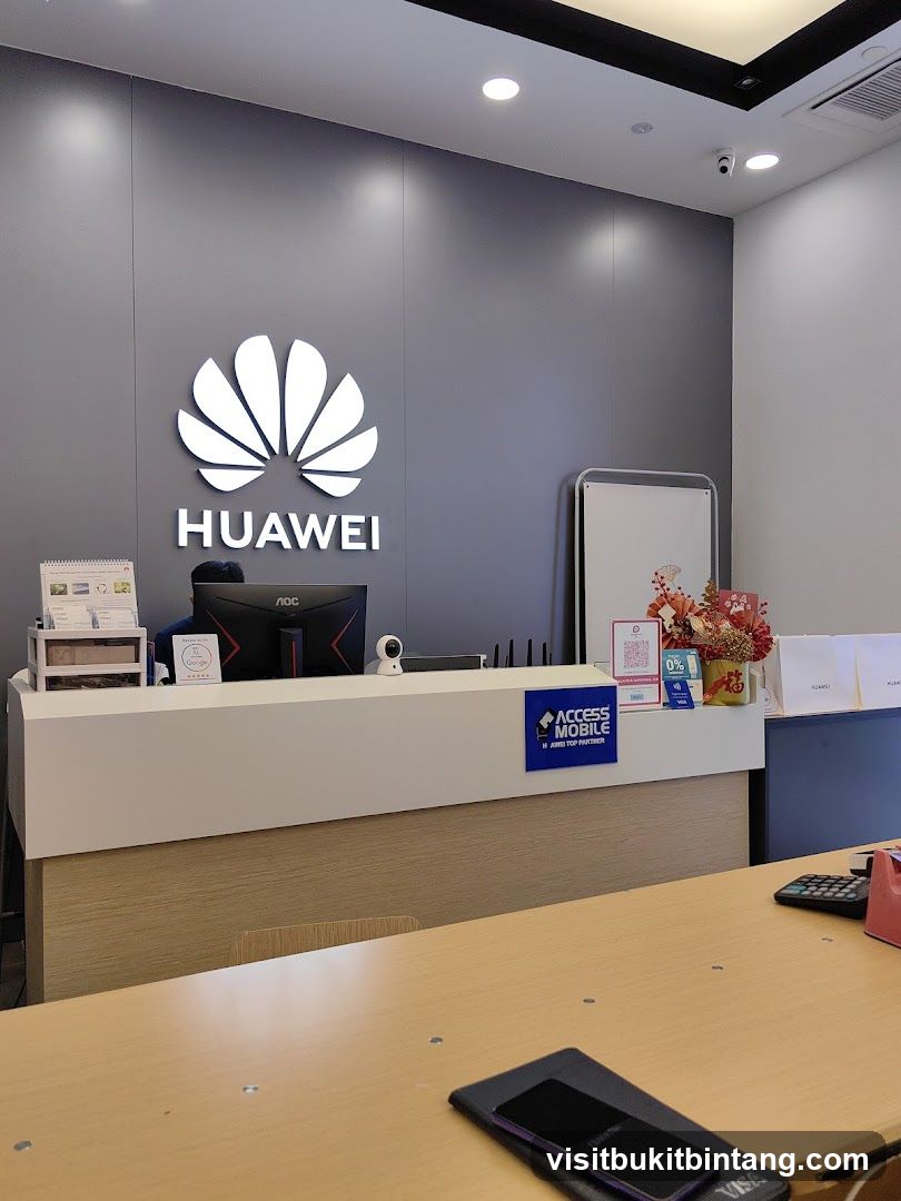 Huawei Store Counter