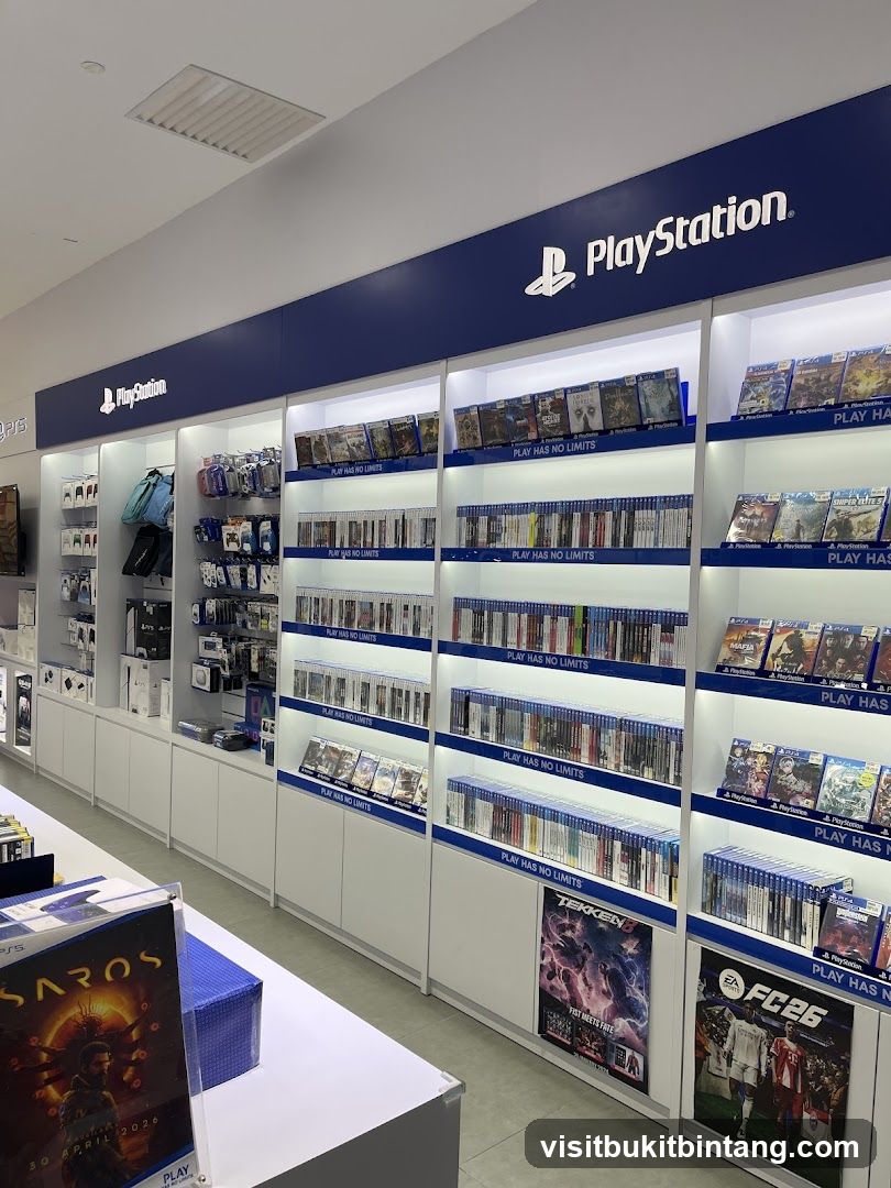 PlayStation Store Interior