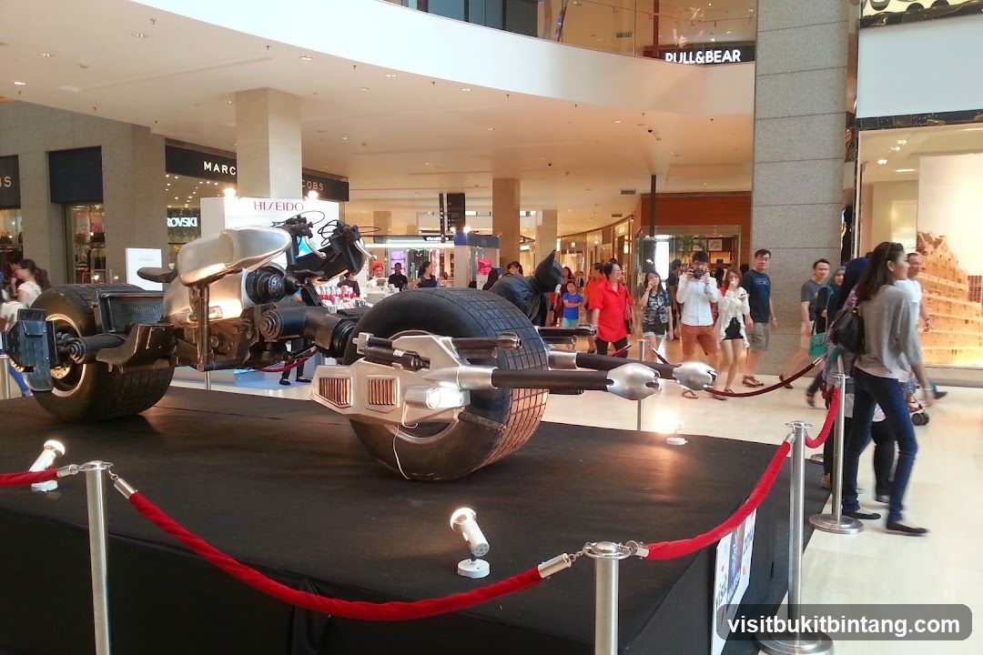 Bike display in mall