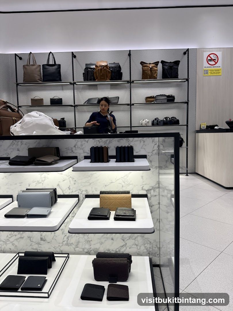 Luxury Bag Store Interior