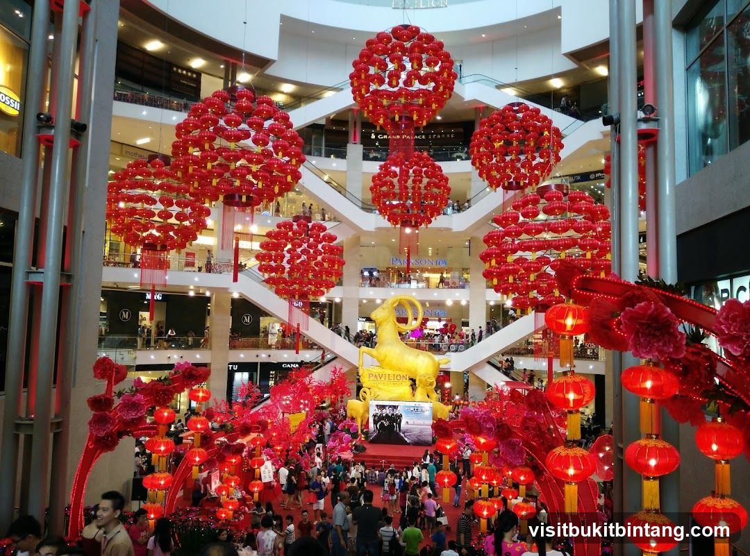 Festival Decor in Shopping Mall
