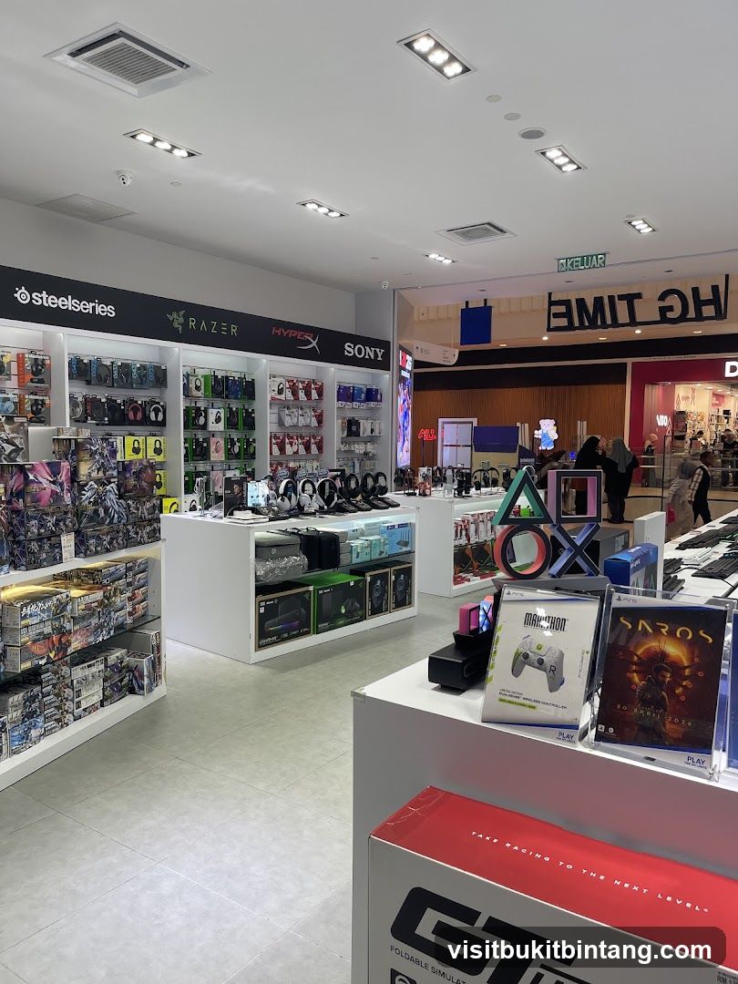 Electronics Store Interior