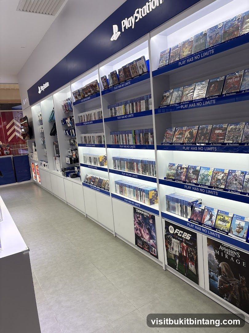 PlayStation Store Interior
