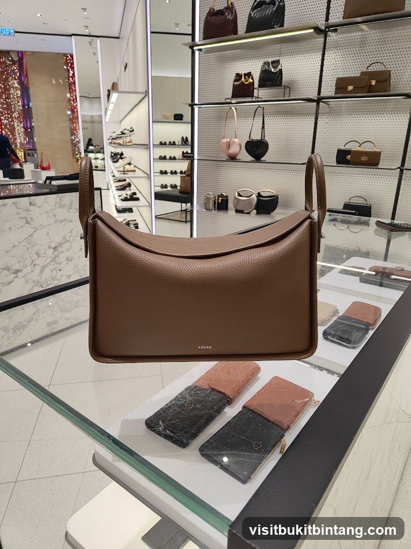 BAG DISPLAY IN RETAIL STORE
