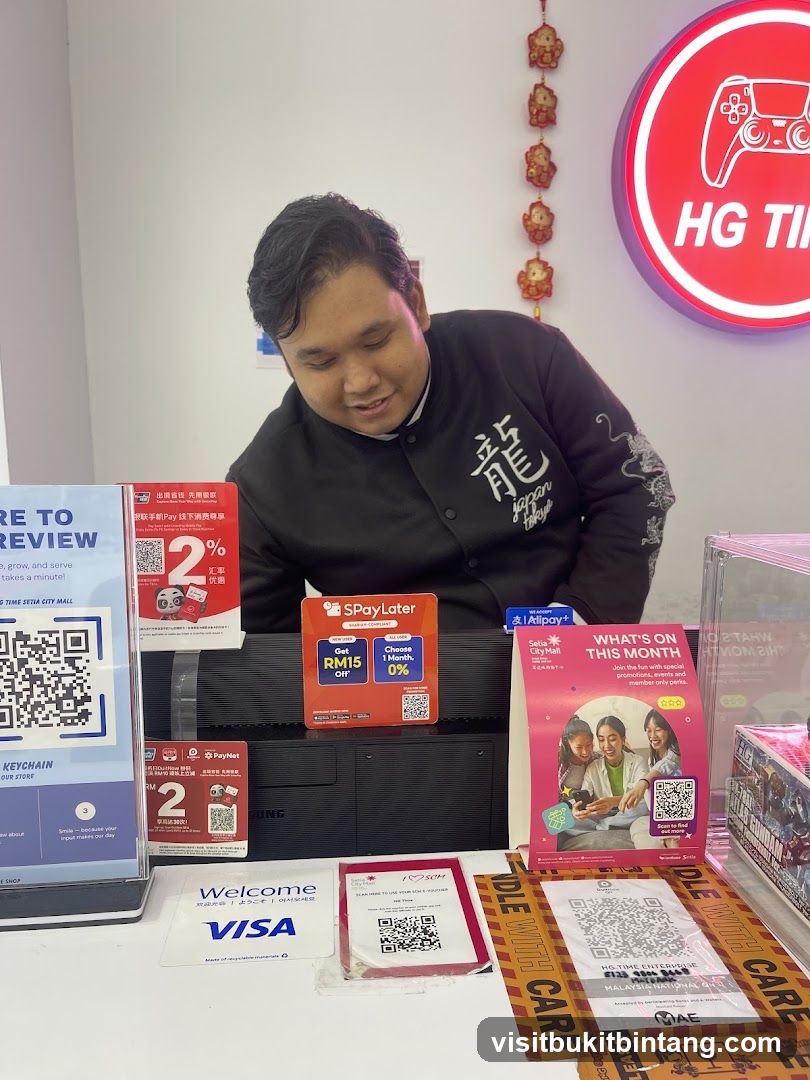 Payment and Promotional Displays