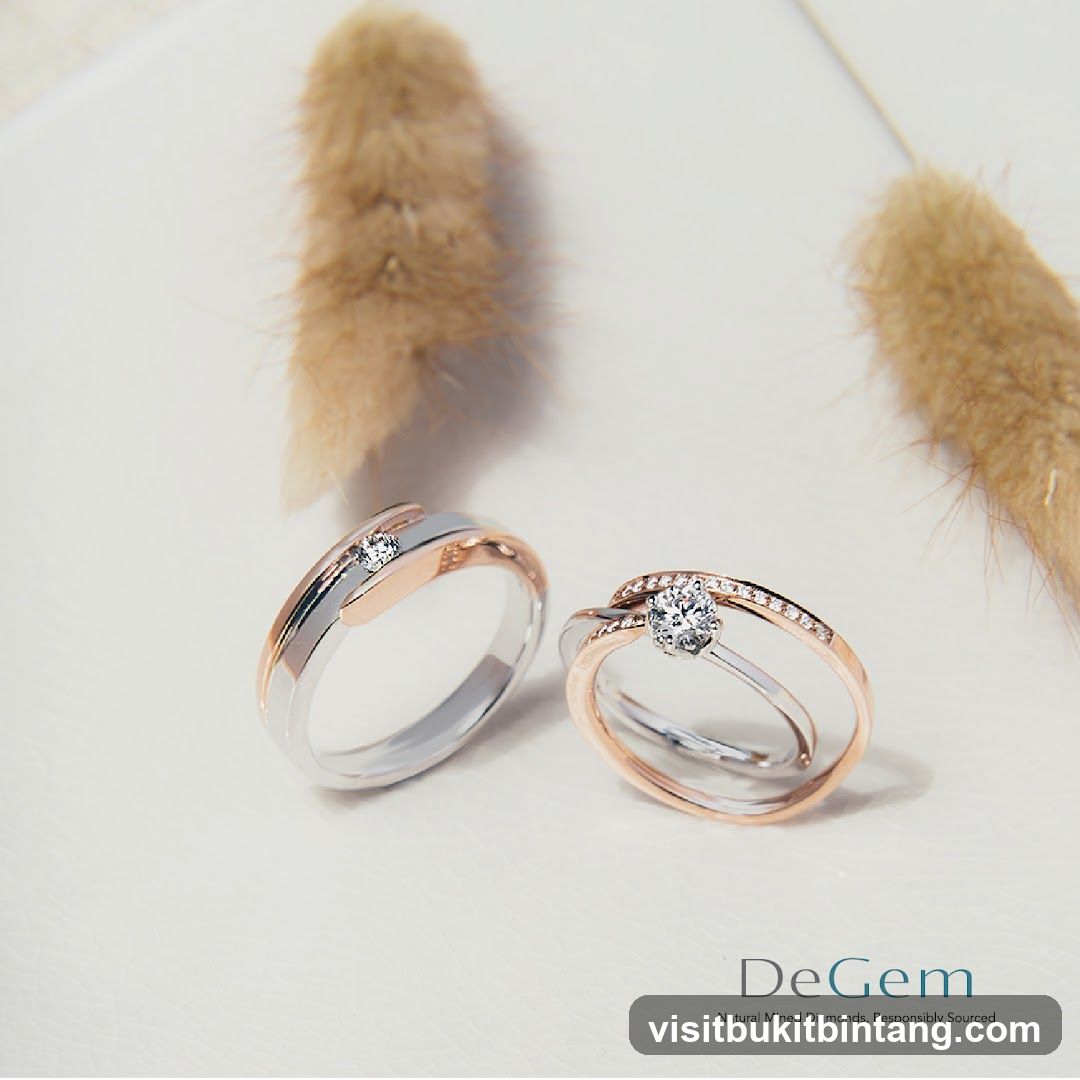 DeGem Rings with Diamonds