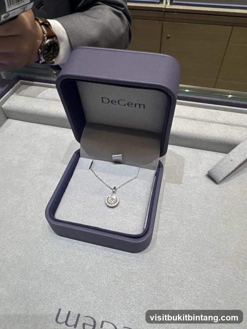 Jewelry Display in Store