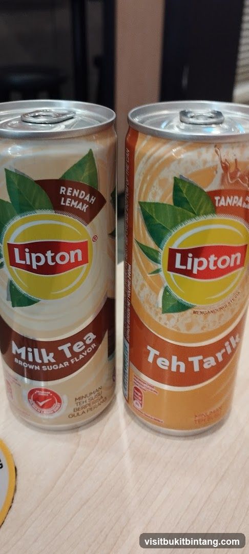 Lipton Tea Cans