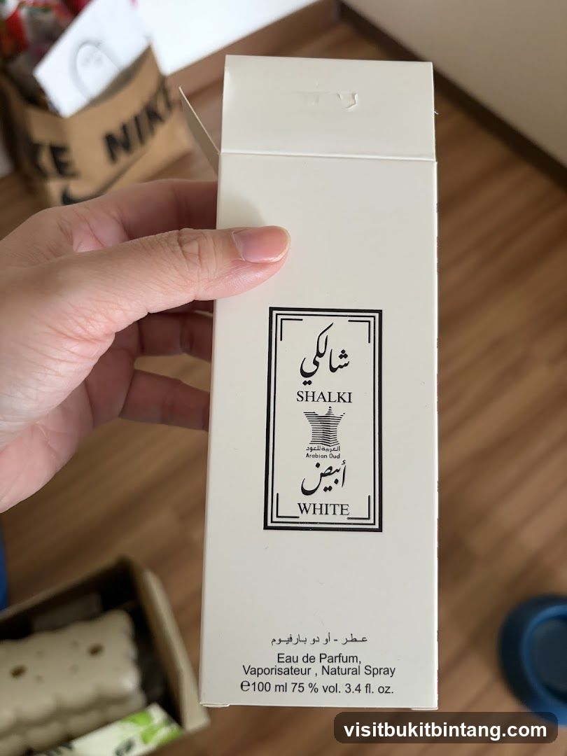 Shalki White Eau de Parfum Box