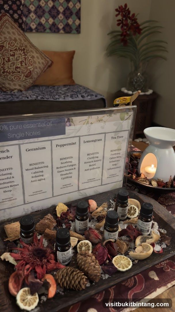 Essential Oils Display