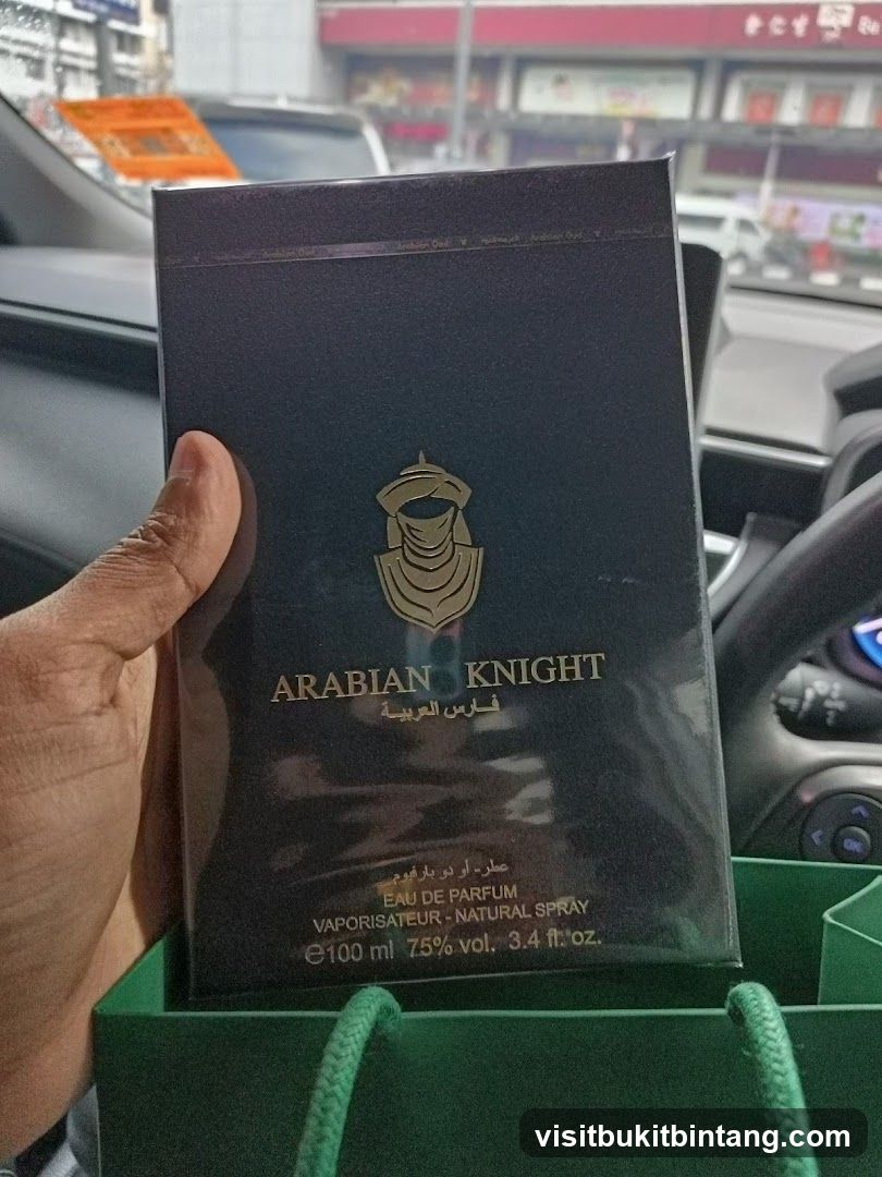 Arabian Knight Perfume Box