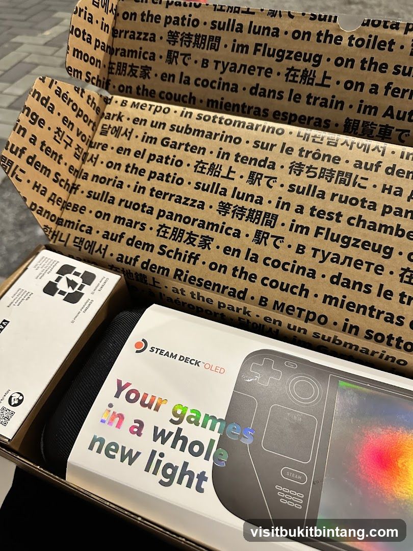 Steam Deck OLED Packaging