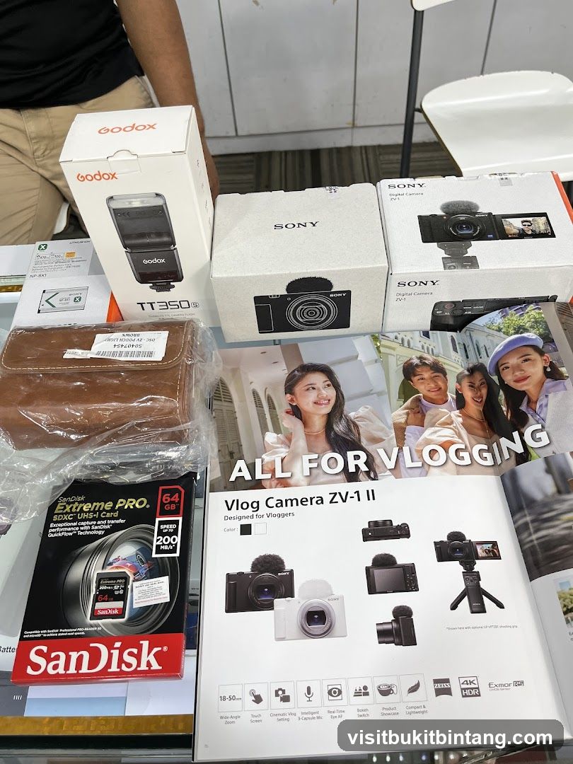 Vlogging Camera and Accessories